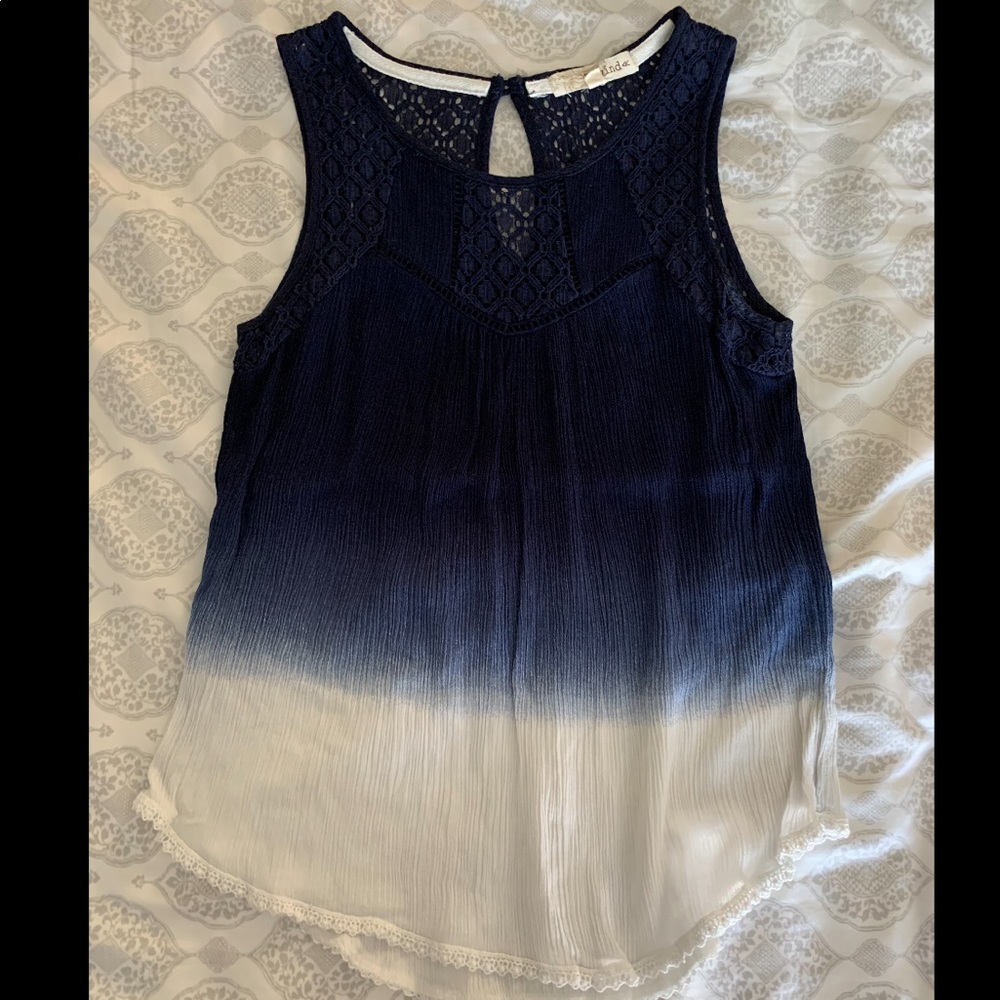 Flowy Tank Top with Lace